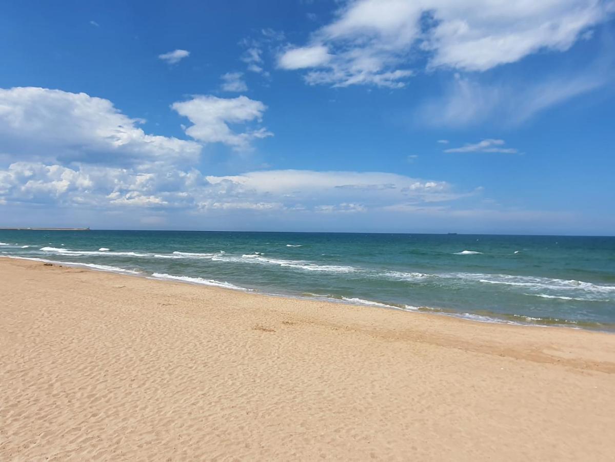 Apartamento Con Gran Terraza, Piscina Y Con Vistas Al Mar, A Solo 50 M De La Playa Daimus Exterior photo